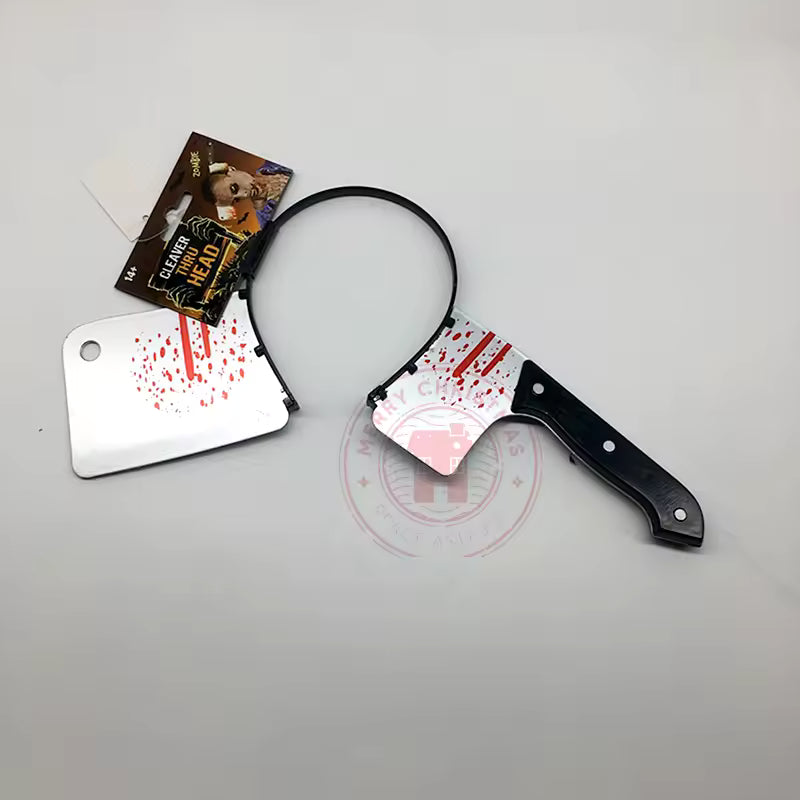 Serre-Tête Couteau dans la Tête Halloween — Accessoire Cosplay & Déguisement