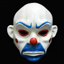 Masque Résine Joker Clown — Cosplay Dark Knight Halloween