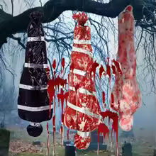 Cadavre Réaliste Halloween — Décoration Maison Hantée